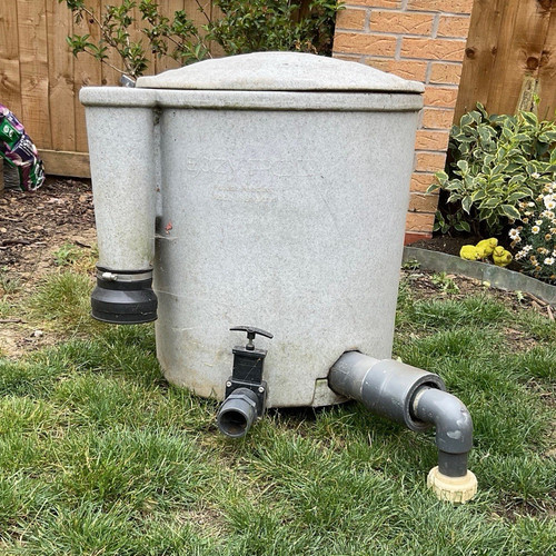 Large koi pond filtration - large,