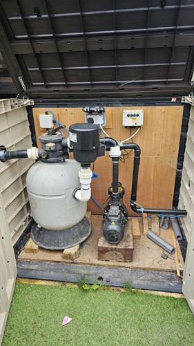 Pound pump and filler - and, sistem