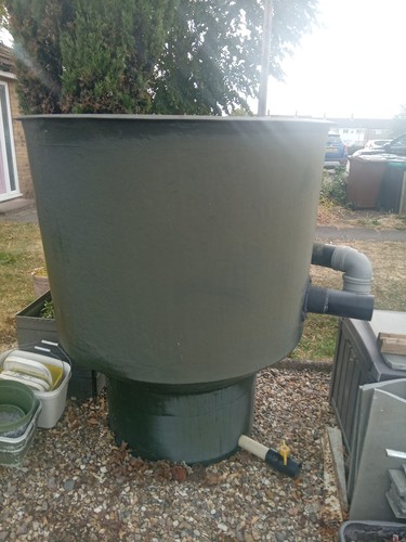 Vortex filter for koi - filter, pond