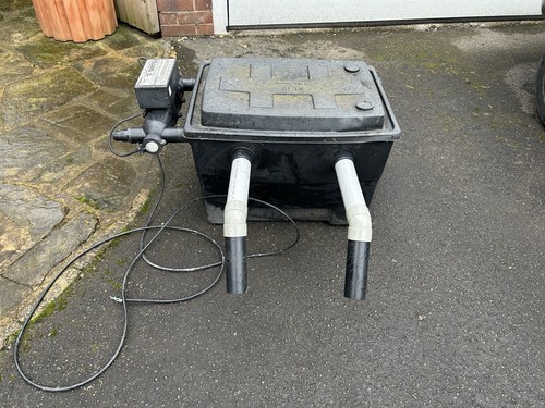 Kockney koi filter box with - koi,