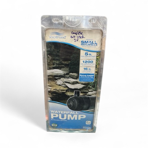 Totalpond waterfall pump black - waterfall,