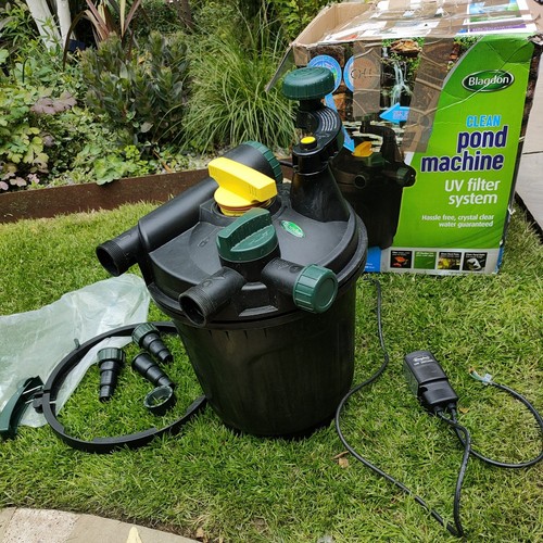 Blagdon clean pond - clean, machine