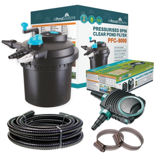 Pressurised koi pond filter - pressurised,
