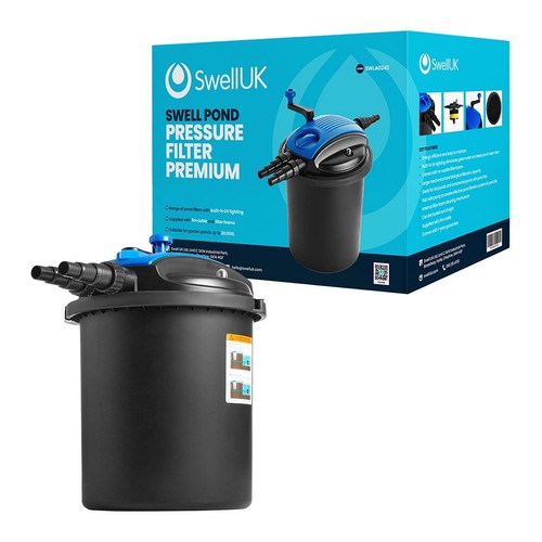 Swell pond pressure filter - pressure,