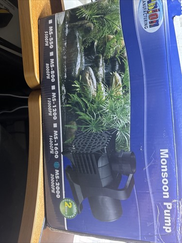 2000 gph submersible pond - gph,