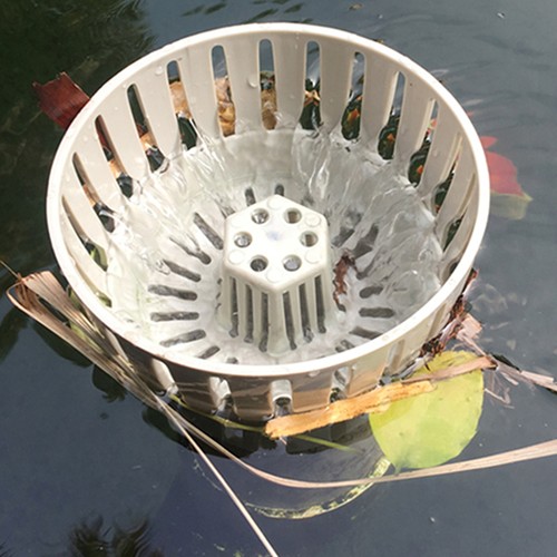 Koi pond filter inlet - inlet, guard