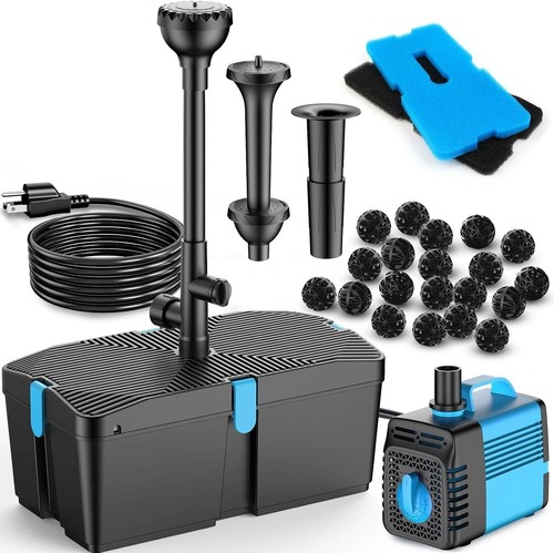 Pond filter with - filter,