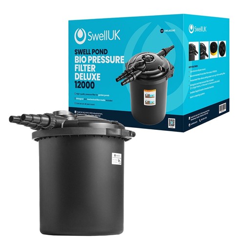 Swell pressurised pond filter - pond,